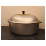 Vintage Oval Aluminum Roaster