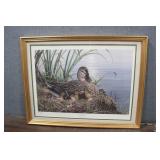 Mallard Family Print By Luke Raffin