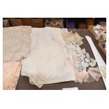 Lace Tablecloths, Linen Place Mats, Lace Runner