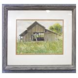 Jack Schmitt Watercolor "Old Barn" Print