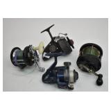 (4) Reels: Atlantic Ocean 14, Dam Quick 330,