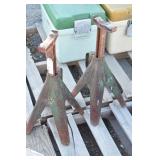 (2) Steel Vintage Jacks