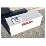 Delta White Metal Tool Box