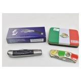 Mexico Folding Knife, The Bone Collector 2 Blade