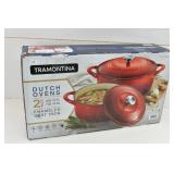 Tramontina Enameled Cast Iron Dutch Ovens 4 & 7