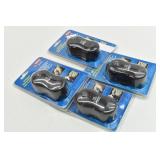 (4) ATE Pro Rechargeable LED Flash Lights