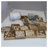 Nylon & Cotton Sewing Thread, Buttons to Cover..