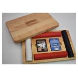Marlboro Poker Set in Wood Box w/Chips