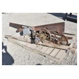 Antique Hit-And-Miss Lumber Saw w/Blades