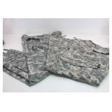 (2) Gray Army Combat Trousers/Pants Large Regular