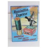 Remington "Express" Metal Sign Decor