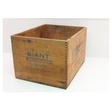 Vintage Nitro Wood Crate