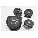 (4) Fishing Reels- Cortland C.G. Graphite, Mod 2