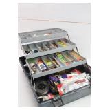 Flambeau 3 Tray Tackle Box w/ Supplies