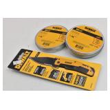 Dewalt Folding Pocket Knife, Metal Cutting Wheels