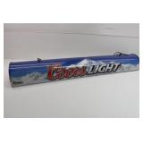 Coors Light Large Hanging Electric Light OK