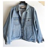 "Wrangler" Rugged Wear Blue Denim Jacket Men
