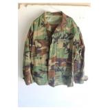 Army Jacket w/Patches & Trousers/Pants Large