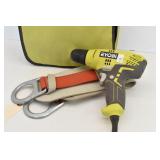 Ryobi 3/8" D43 Drill Plus Klein Tools Lineman Belt