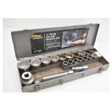 3/4" Socket Set in Metal Case