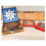 Bargain Lot Saw Blades/Bench Saw Molding Head