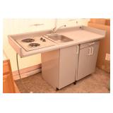 Dwyer Sink & Range Top Cabinet