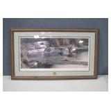 Ducks Unlimited "Quiet Cove-Greenwing Teal" Print