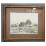 Gene Speck "Barns Galore" Academy Arts Print
