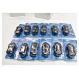 (2) Dynamo Rechargeable LED Flash Lights-Black