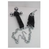 Triple Ball Trailer Hitch,  Ball Coupler-1-7/8"..