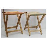 (2) Folding Stool Gececo