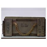 Wood Ammunition Box