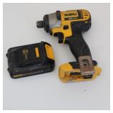 Dewalt 1/4" Cordless Impact Driver
