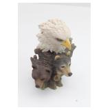 Eagle-Bear-Wolf Bust Figurine on Base
