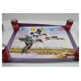 (2)Idaho 1988-Migratory Waterfowl Stamp & Print