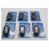 (6) ATE Pro Dynamo Rechargeable Led Flashlights