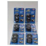 (6) ATE Pro Dynamo Rechargeable Led Flashlights