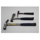 Estwing Drywall Hatchet, Rip Claw Hammer, Mason