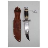 Cligen Cullery Antler Handle Knife w/ Sheath