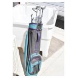 Rawlings Golf Bag w/Delta Golf Clubs