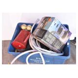 Storage Tote w/Camper Supplies