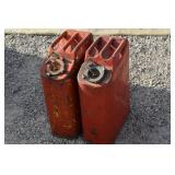 (2) Jerry Cans