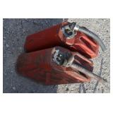 (2) Jerry Cans w/ Spouts