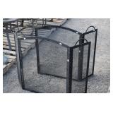 (2) Fireplace Screens