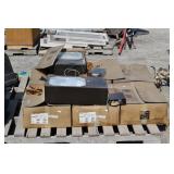 (8) Lumark Mcgraw Edition Copper Lighting