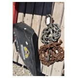 Two Short Chains & Lawn Mower Guard