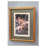 Golden Retrievers Hyper Realistic Signed Print
