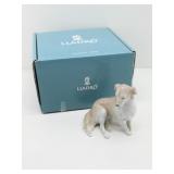 LLADRO Golden Retriever Porcelain Sculpture