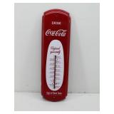 COCA-COLA Metal Wall Hanging Thermometer
