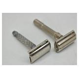Vtg. Gillette N2 Adjustable Head Safety Razor &..